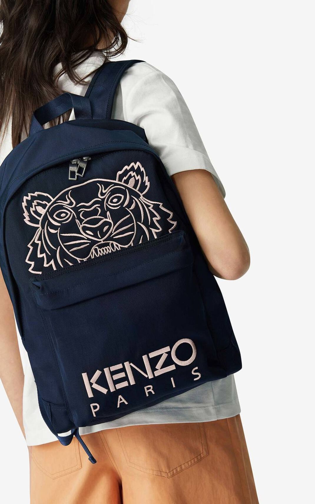 Kenzo Kampus Tiger Moška Nahrbtnik Modra SI-7797310